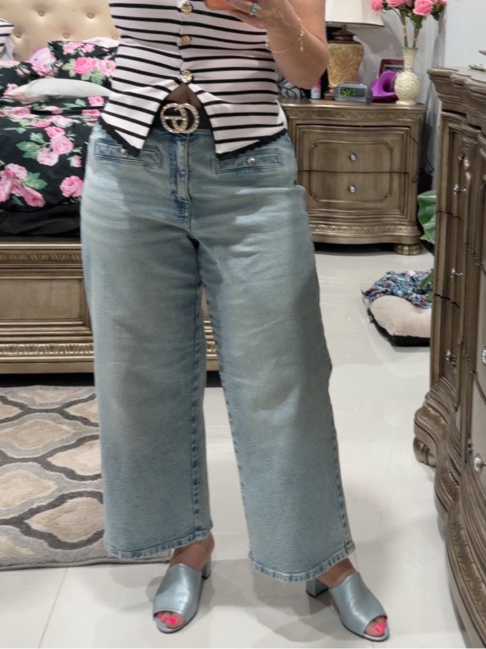 Michael Kors Light Blue Relaxed Women’s Jeans